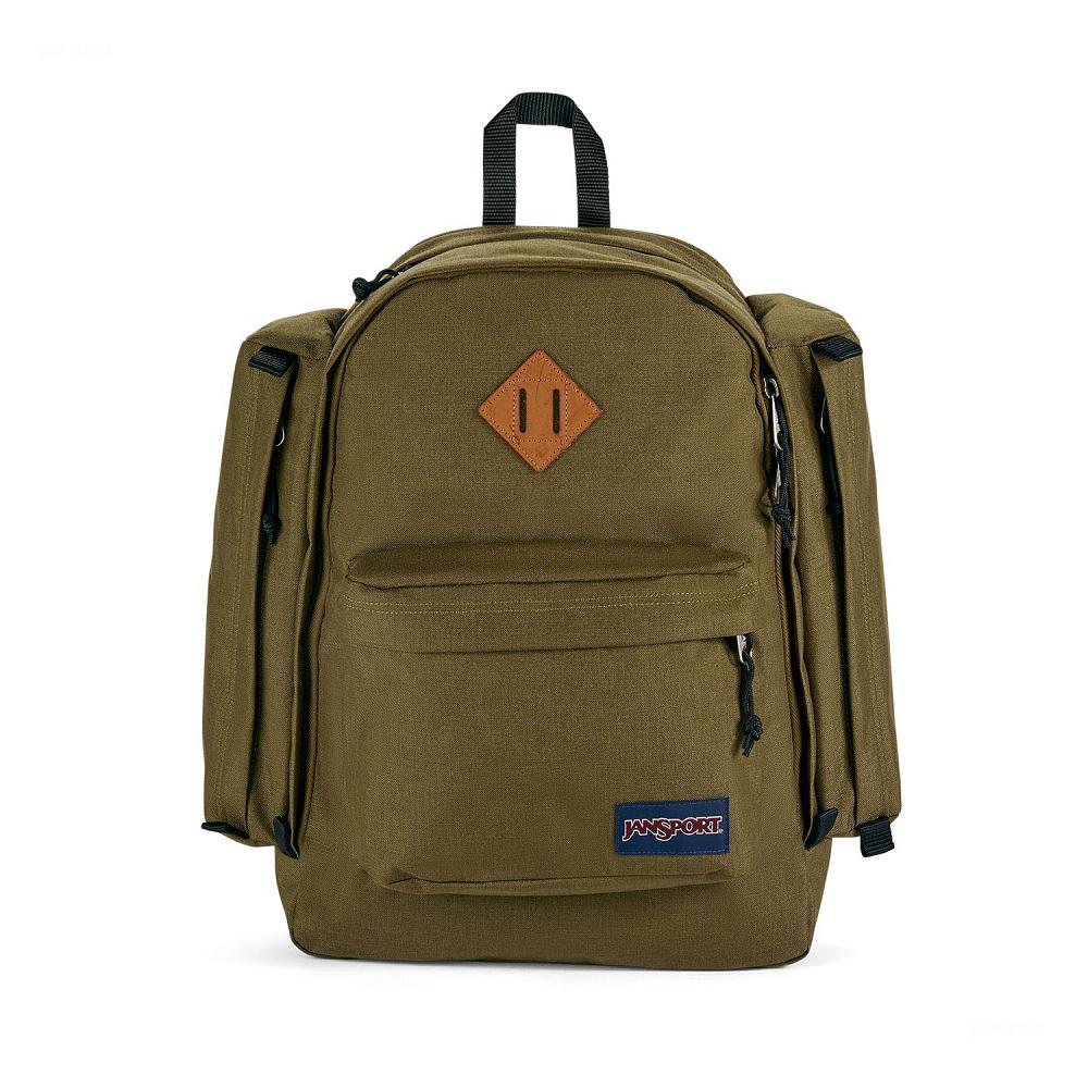 JanSport Field Pack Schooltas Olijfgroen | NL_JS588