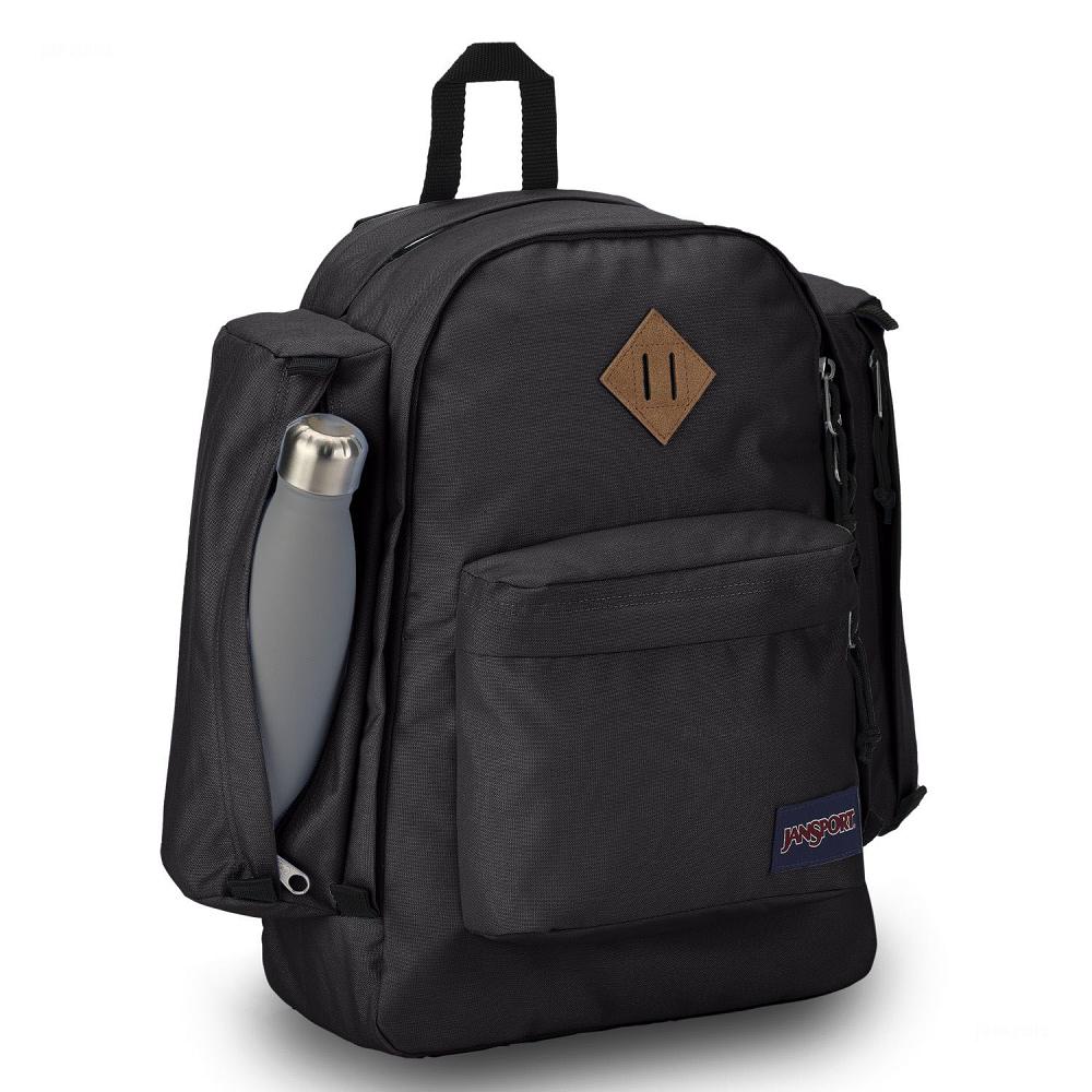 JanSport Field Pack Wandelrugzak Zwart | NL_JS456