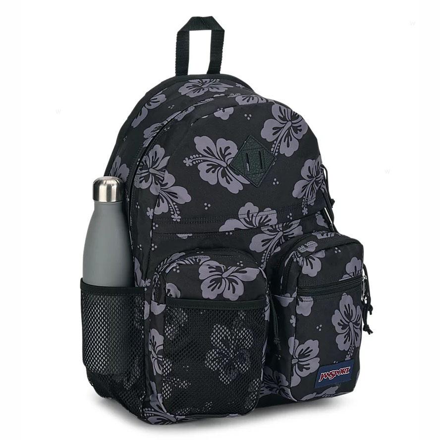 JanSport GRANBY Schooltas Zwart Grijs | NL_JS045