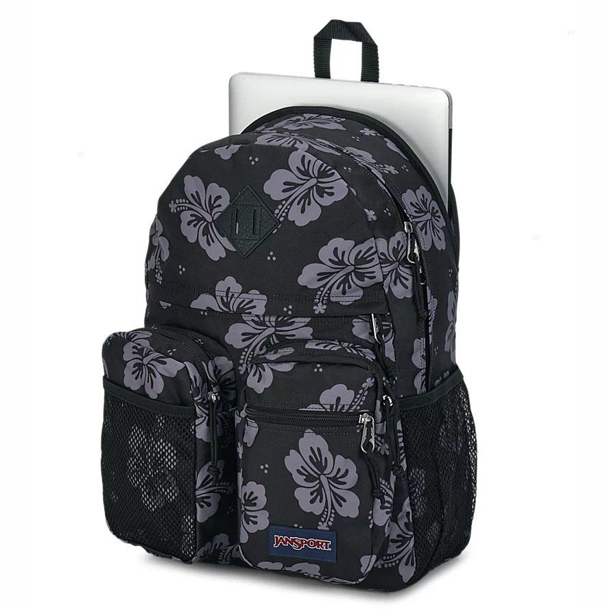 JanSport GRANBY Schooltas Zwart Grijs | NL_JS045