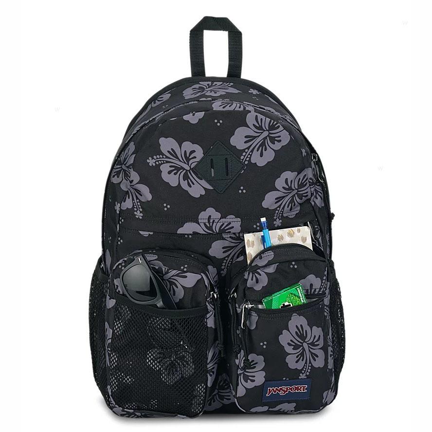 JanSport GRANBY Schooltas Zwart Grijs | NL_JS045