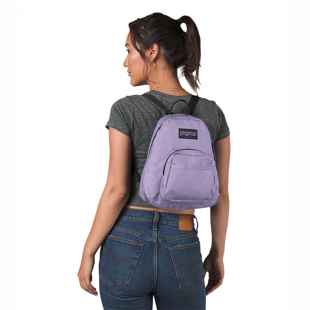 JanSport HALF PINT MINI Schooltas Paars | NL_JS249