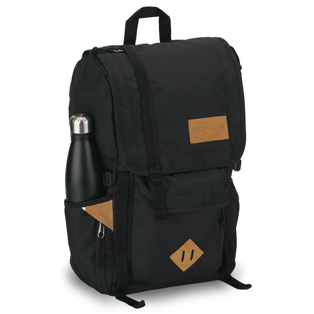 JanSport Hatchet Laptop Rugzak Zwart | NL_JS385