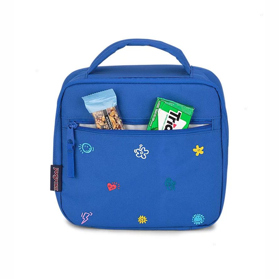 JanSport KIDCORE CHARMS BUNDLE Laptop Rugzak Blauw | NL_JS316