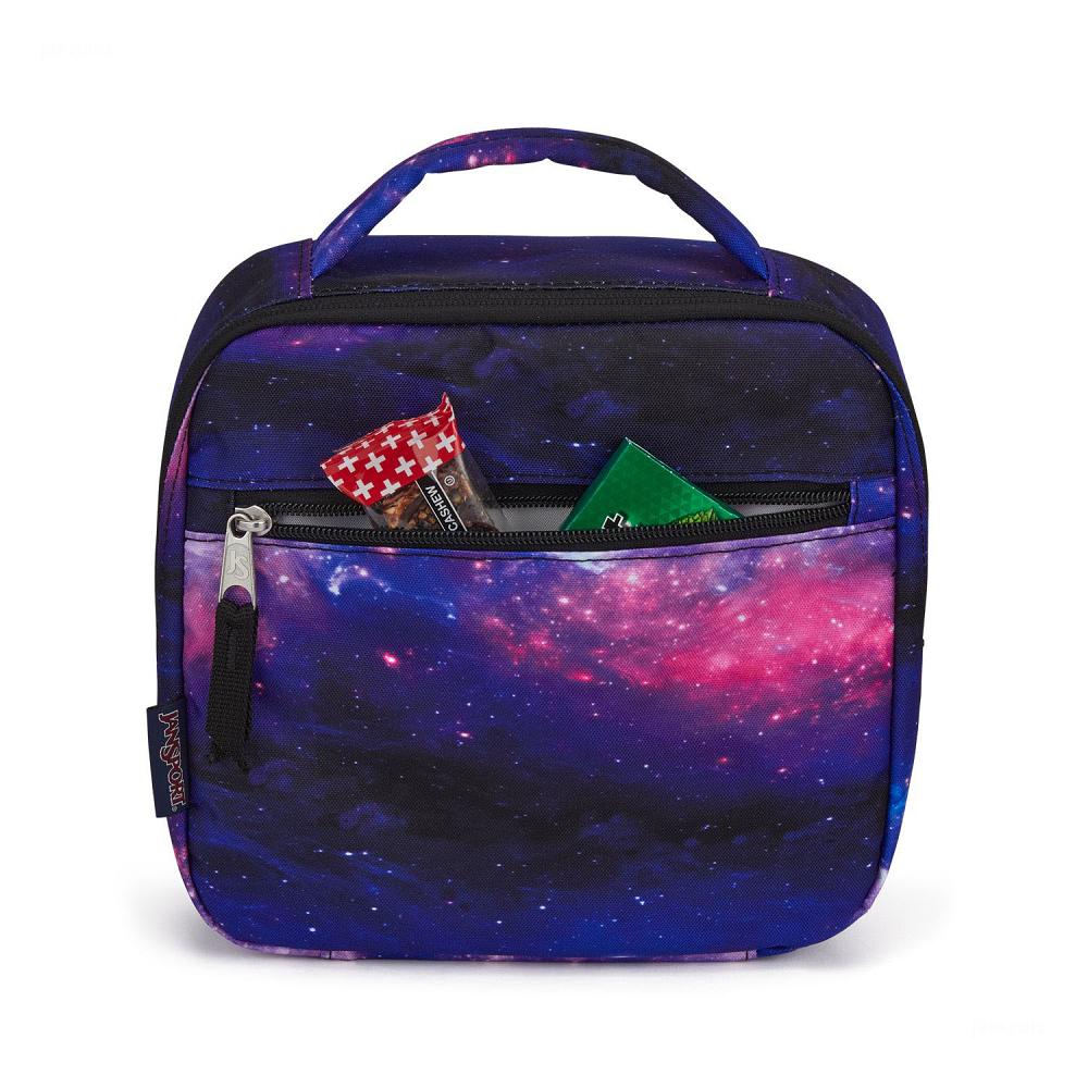 JanSport LUNCH BREAK Lunchtas Donkerblauw Roze | NL_JS243