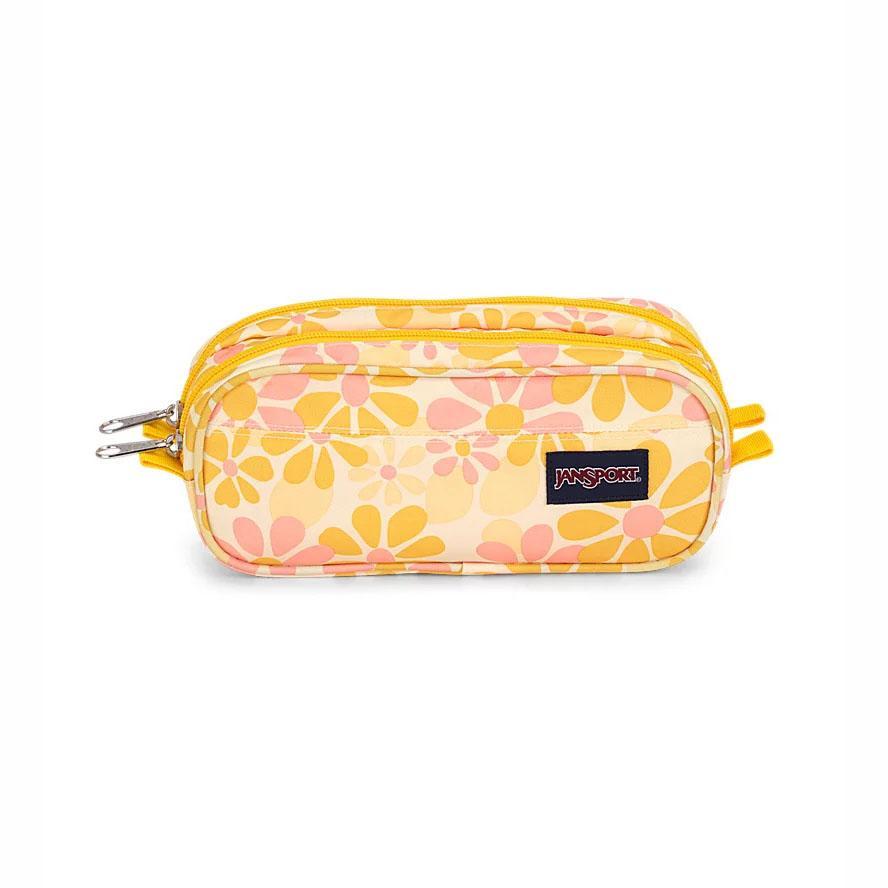 JanSport Large Accessory Pouch Etui Geel | NL_JS518