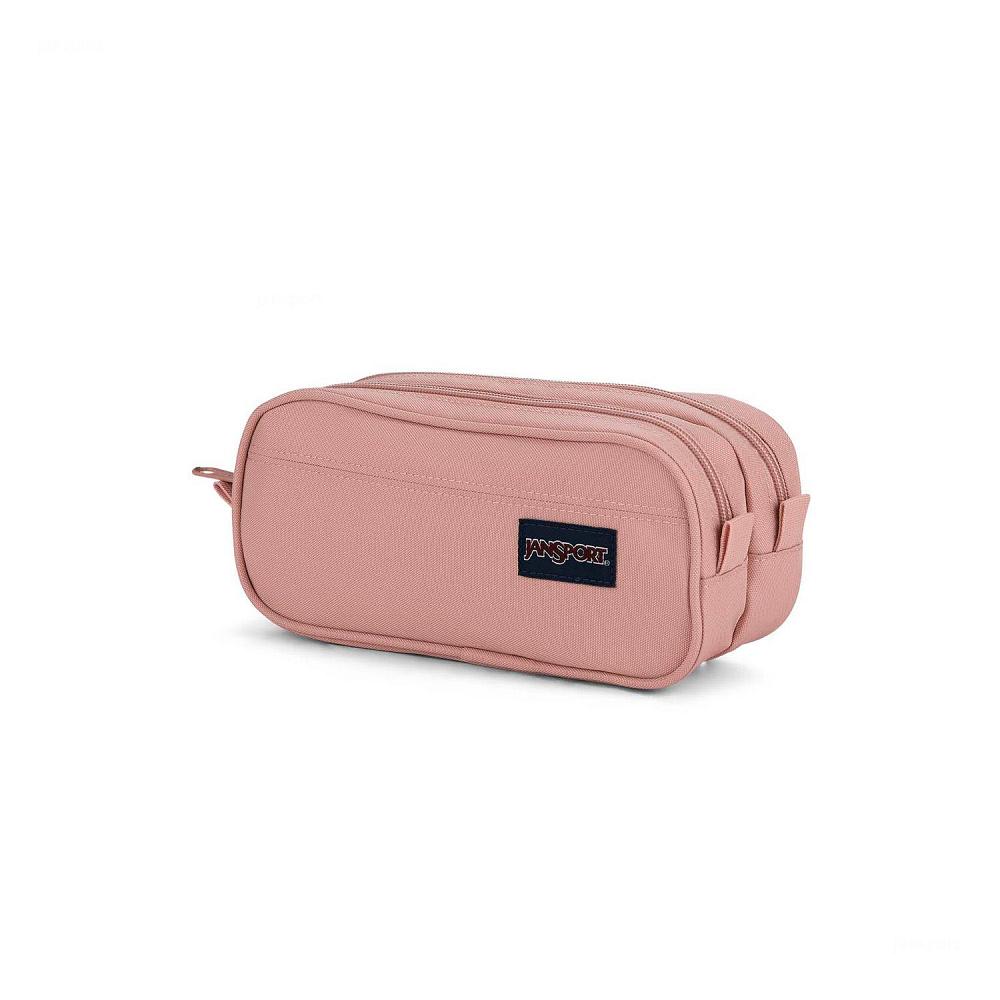 JanSport Large Accessory Pouch Etui Roze | NL_JS07B