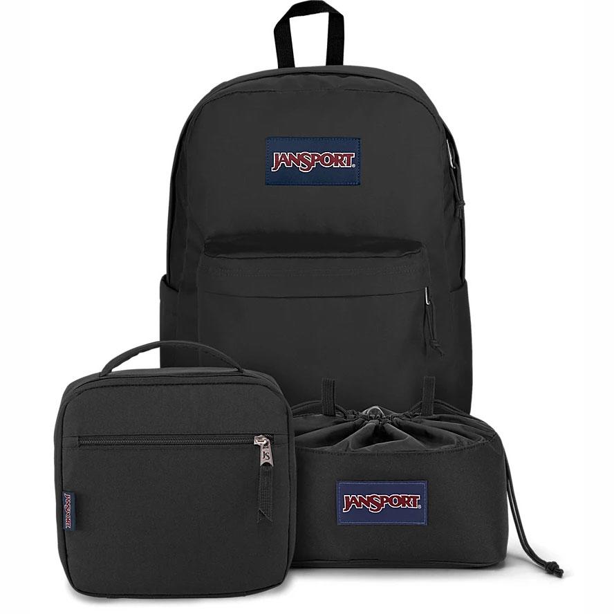 JanSport MIDNIGHT BUNDLE Schooltas Zwart | NL_JS097