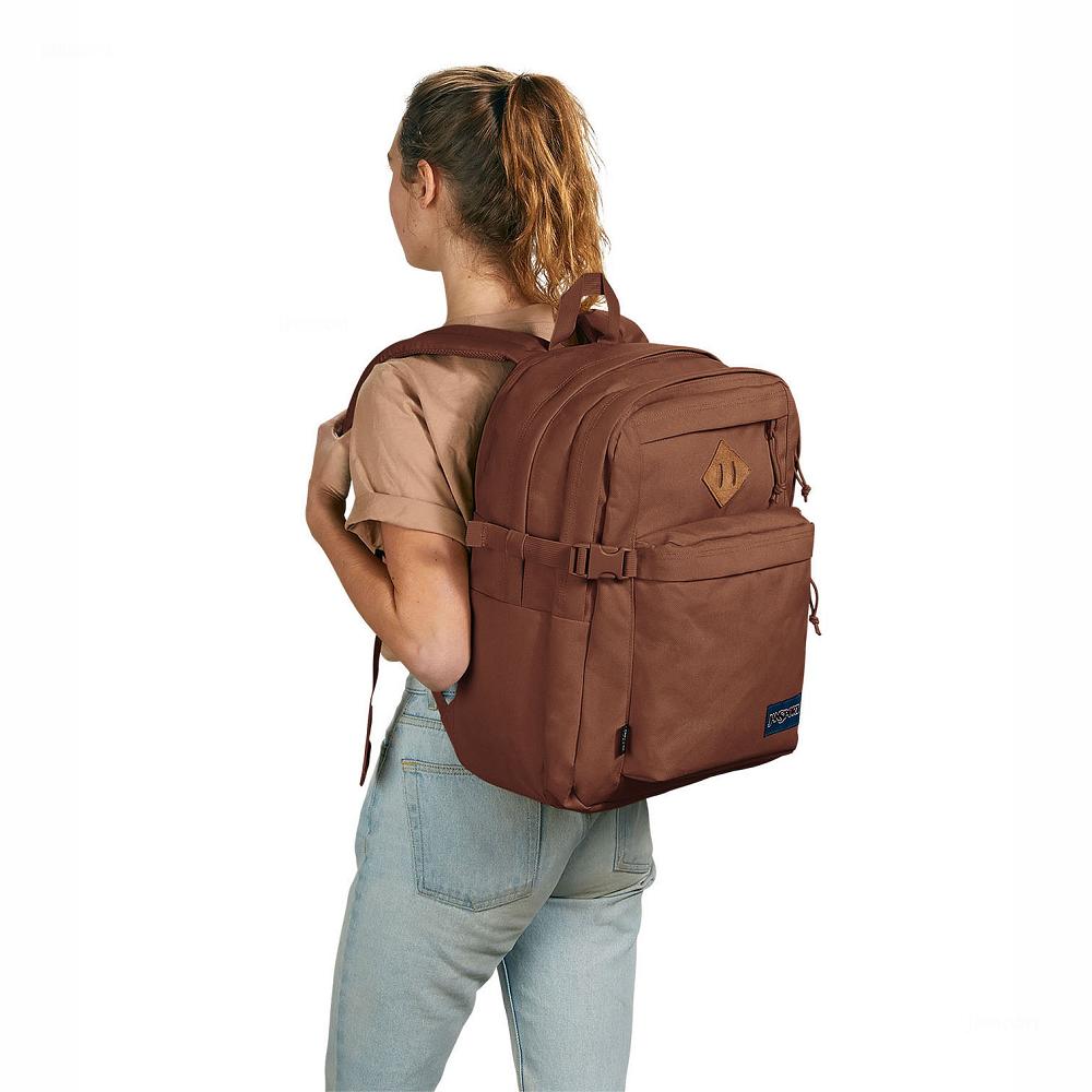 JanSport Main Campus FX Laptop Rugzak Bruin | NL_JS19B