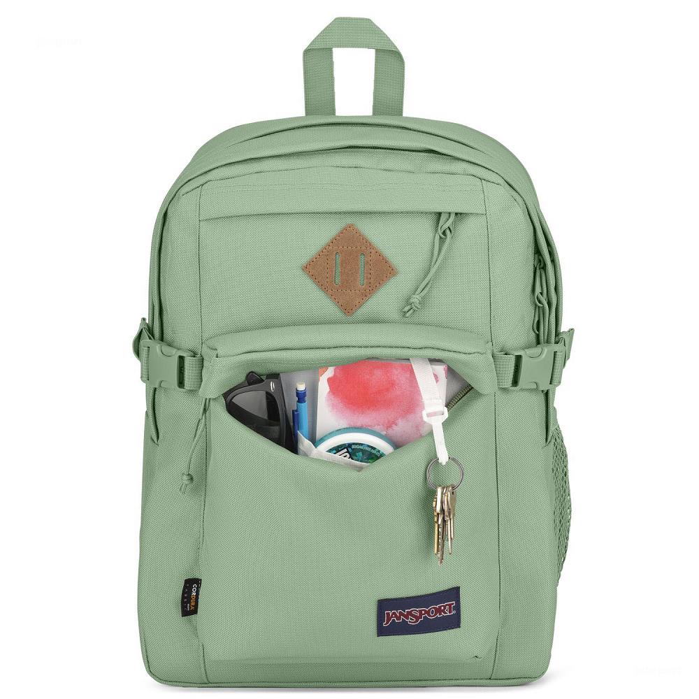 JanSport Main Campus FX Laptop Rugzak Groen | NL_JS418