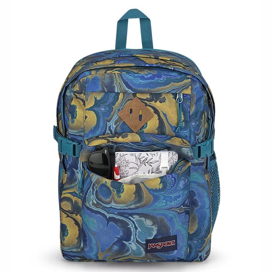 JanSport Main Campus Laptop Rugzak Blauw | NL_JS112