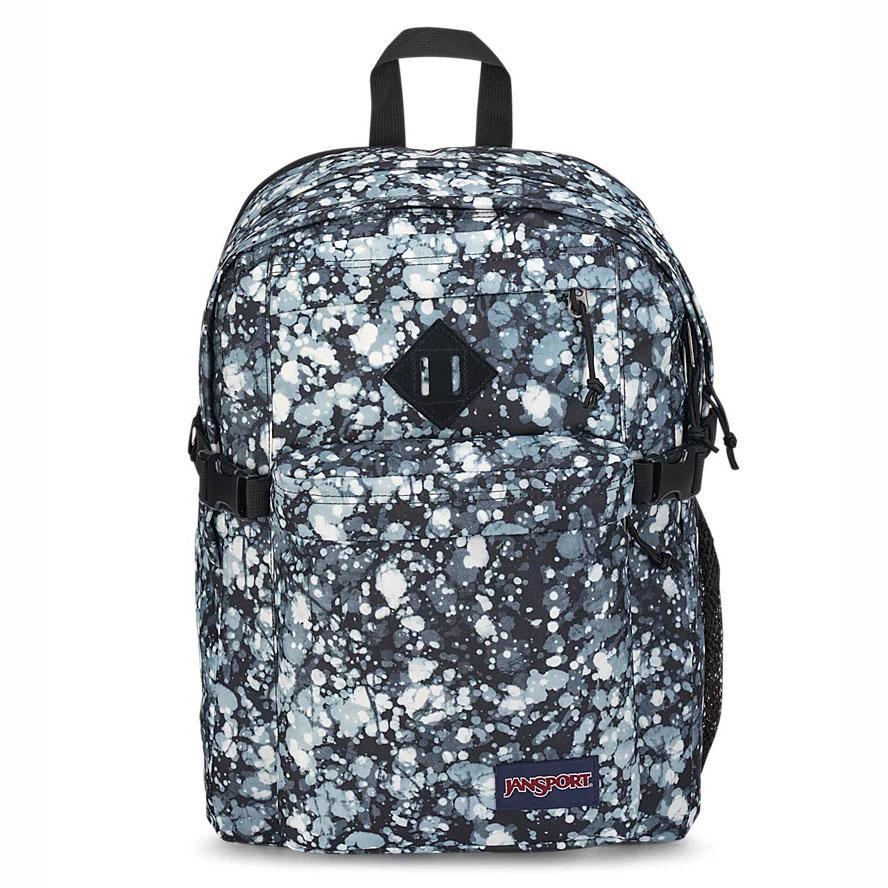 JanSport Main Campus Laptop Rugzak Blauw Zwart | NL_JS538C