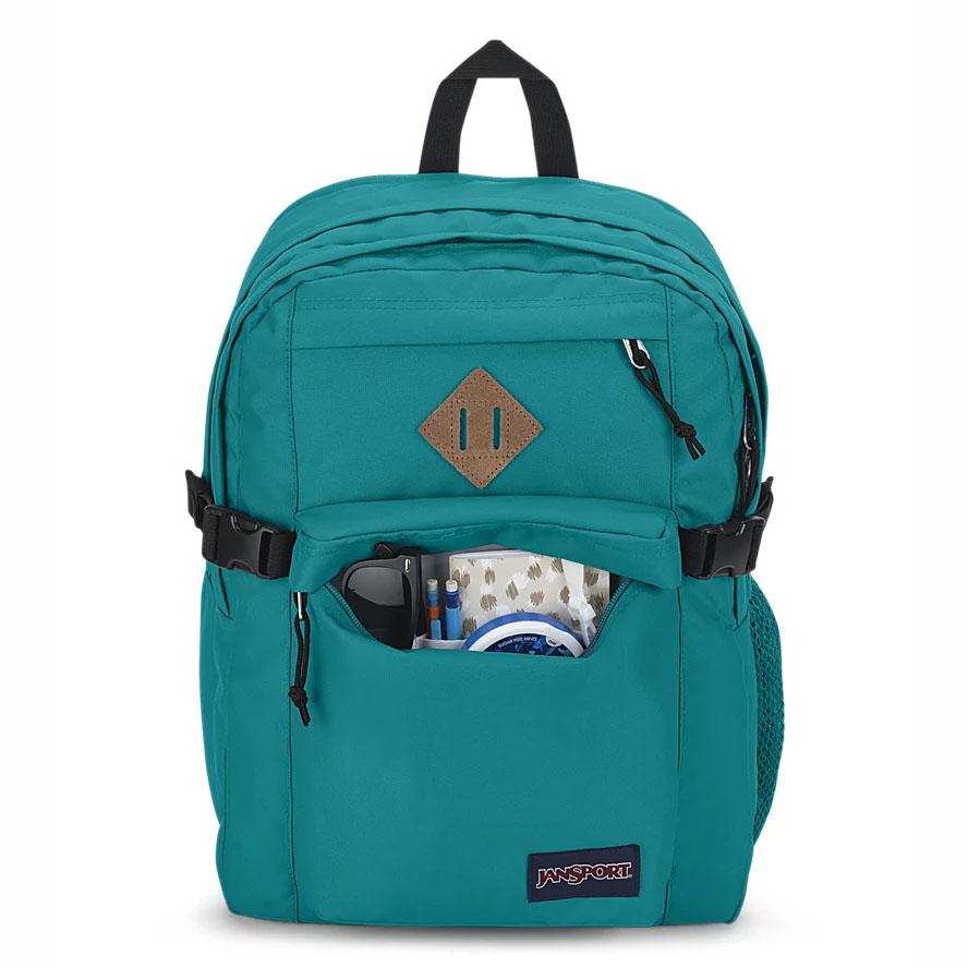 JanSport Main Campus Laptop Rugzak Groen | NL_JS343