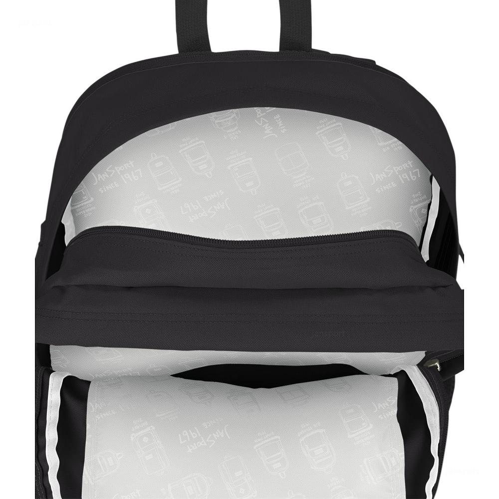 JanSport Main Campus Laptop Rugzak Zwart | NL_JS236