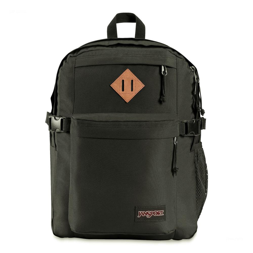 JanSport Main Campus Laptop Rugzak Zwart | NL_JS236