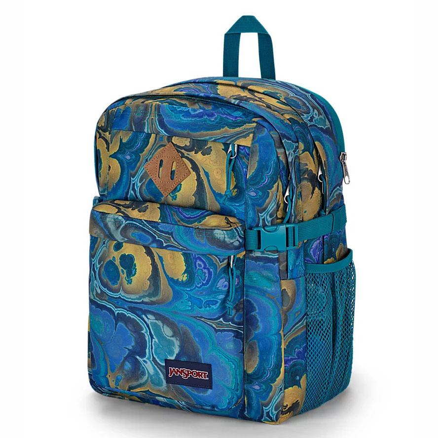 JanSport Main Campus Schooltas Blauw | NL_JS297