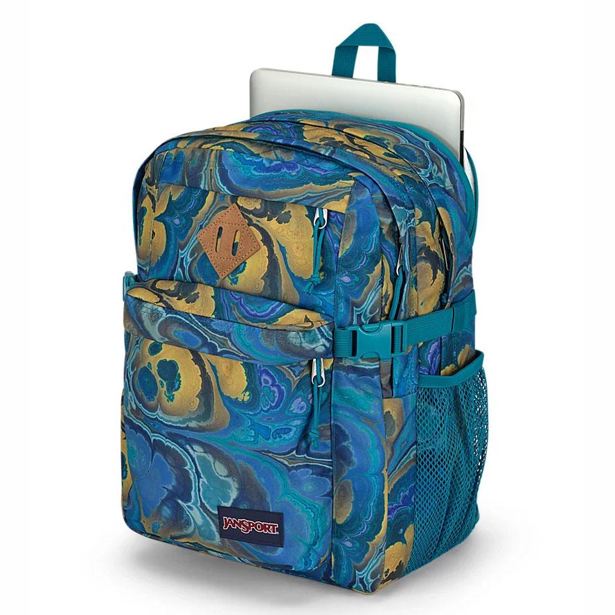 JanSport Main Campus Schooltas Blauw | NL_JS297