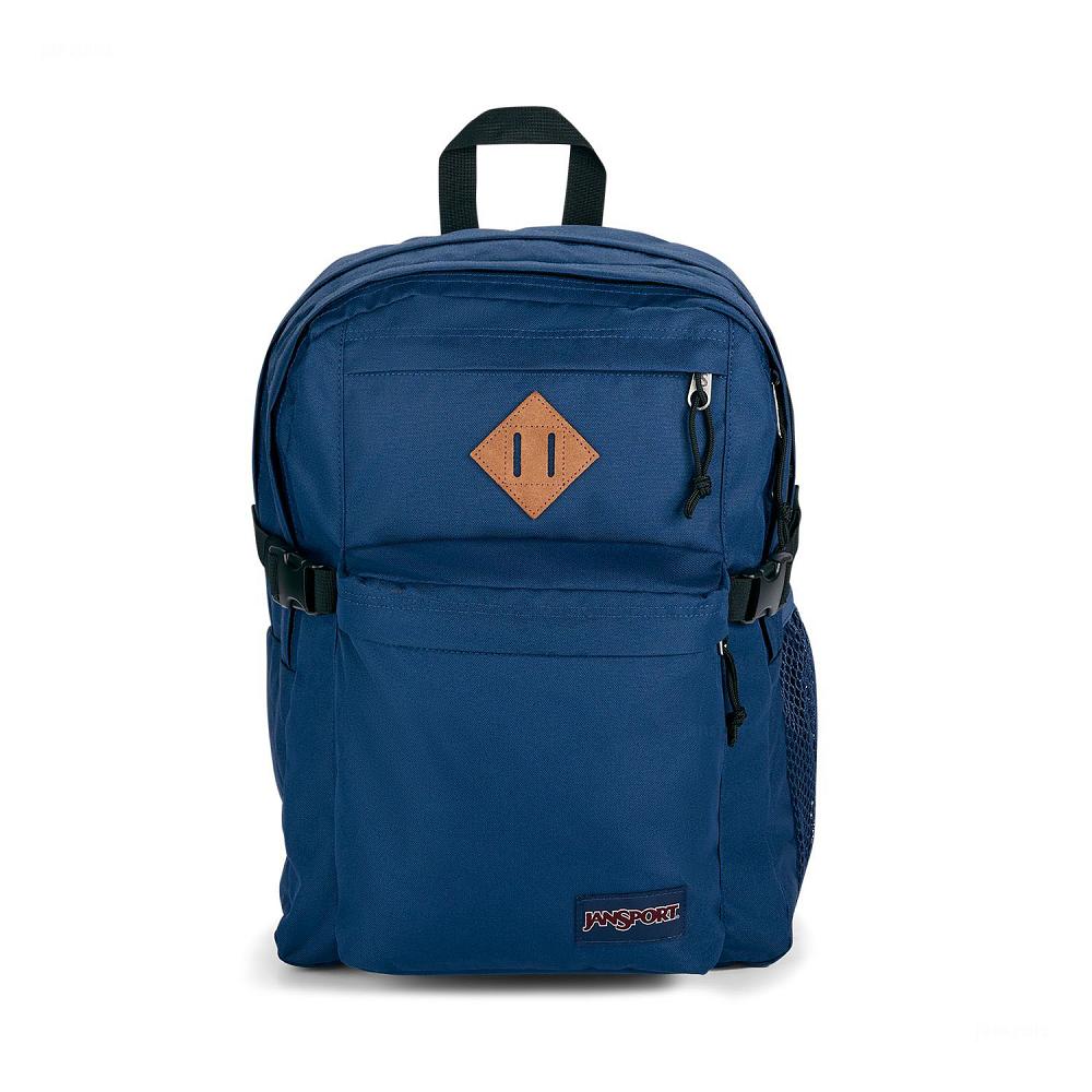 JanSport Main Campus Schooltas Donkerblauw | NL_JS436