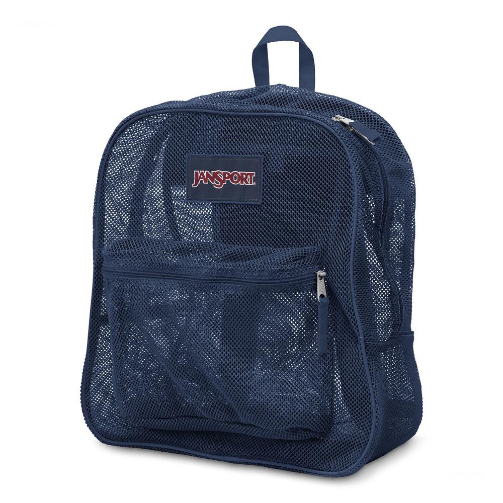 JanSport Mesh Pack Schooltas Donkerblauw | NL_JS179