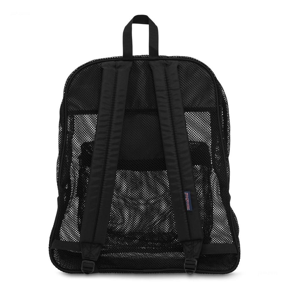 JanSport Mesh Pack Schooltas Zwart | NL_JS408