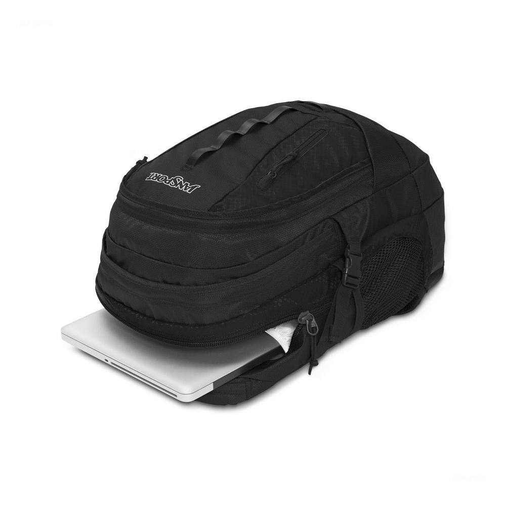 JanSport Odyssey Laptop Rugzak Zwart | NL_JS103