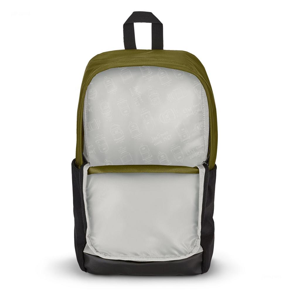 JanSport Off Campus Sling Schooltas Olijfgroen | NL_JS473