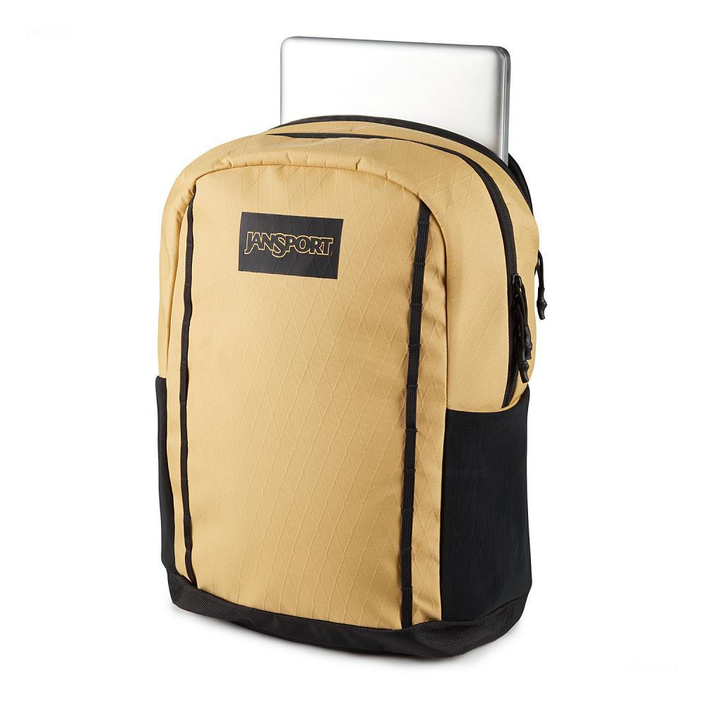 JanSport Pro Pack Laptop Rugzak Geel | NL_JS505