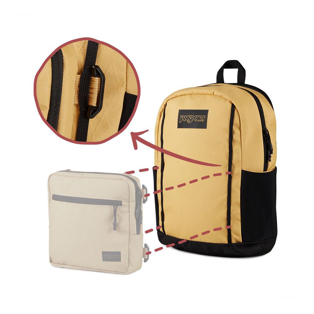 JanSport Pro Pack Schooltas Geel | NL_JS125