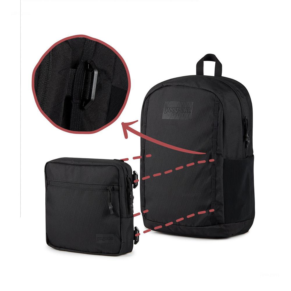 JanSport Pro Pack System Laptop Rugzak Zwart | NL_JS036