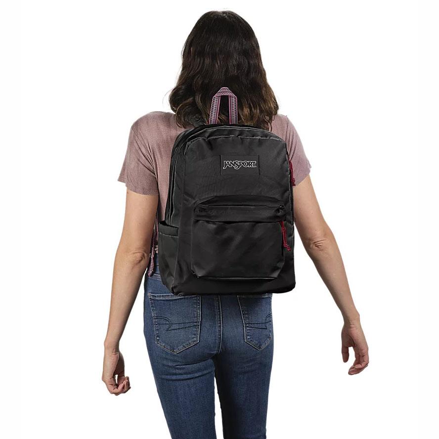 JanSport Restore Pack Laptop Rugzak Zwart | NL_JS337