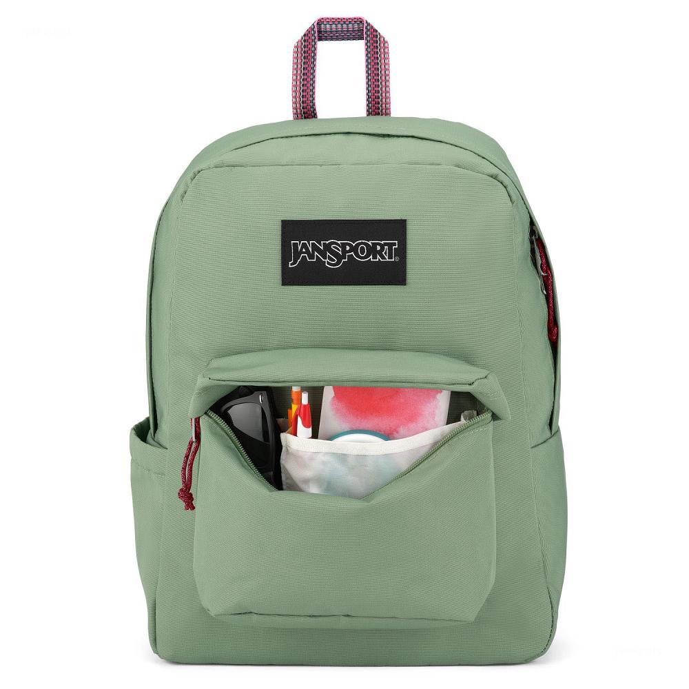 JanSport Restore Pack Schooltas Olijfgroen | NL_JS463