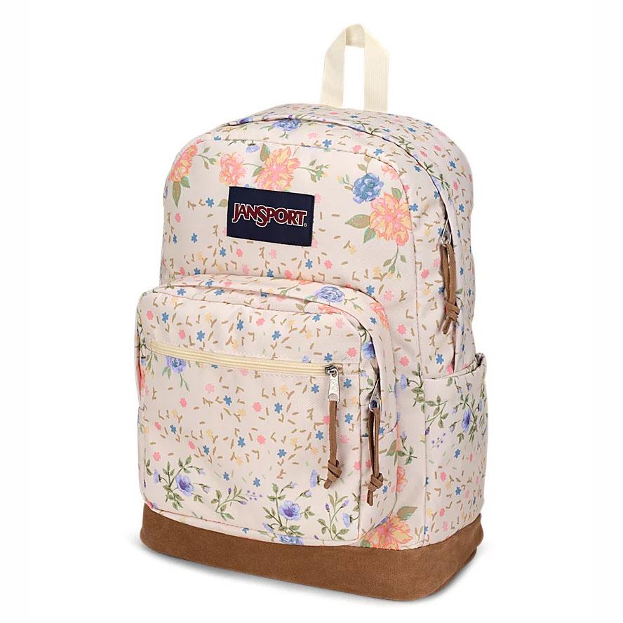 JanSport Right Pack Laptop Rugzak Beige | NL_JS593