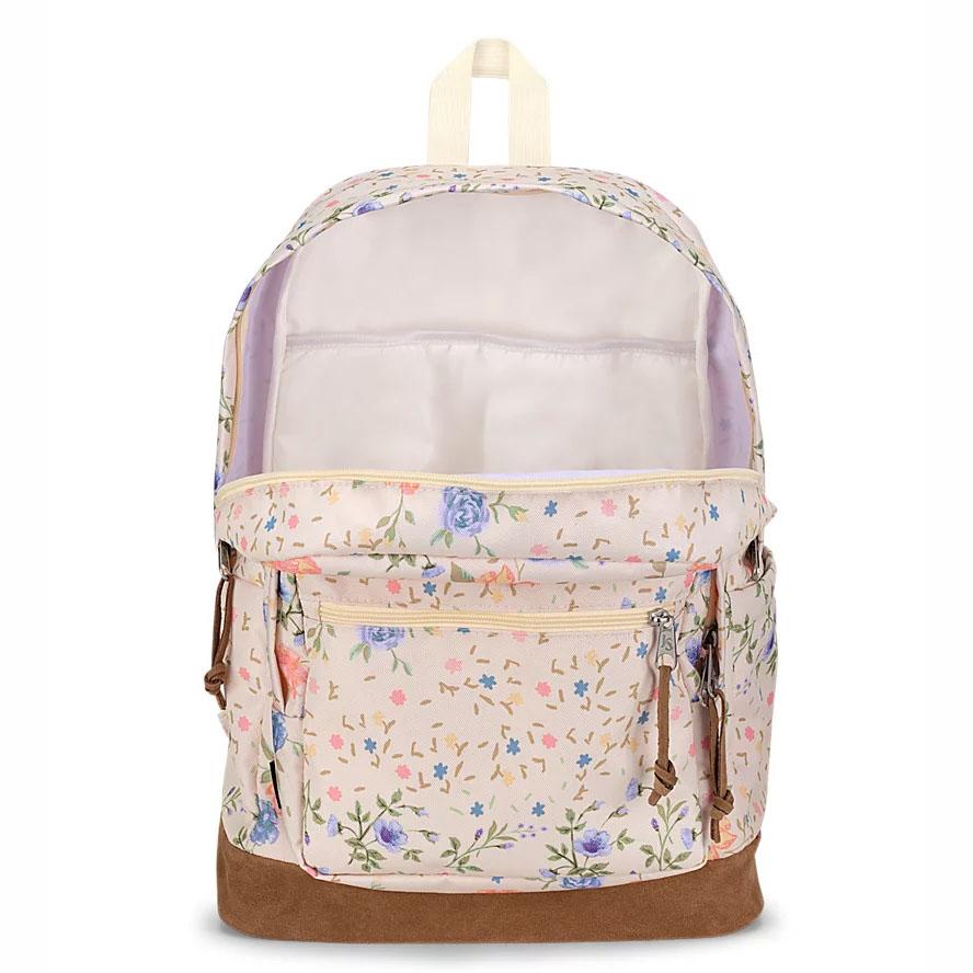 JanSport Right Pack Laptop Rugzak Beige | NL_JS593