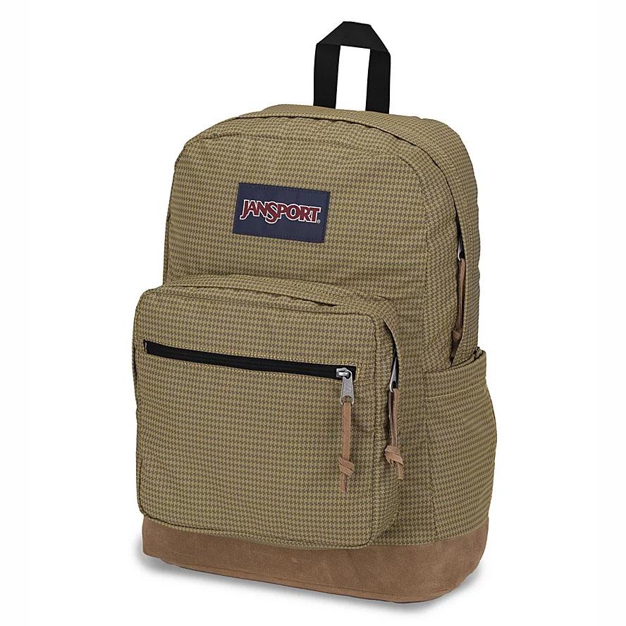 JanSport Right Pack Laptop Rugzak Bruin | NL_JS067