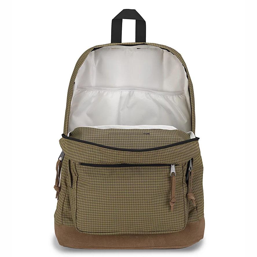 JanSport Right Pack Laptop Rugzak Bruin | NL_JS067