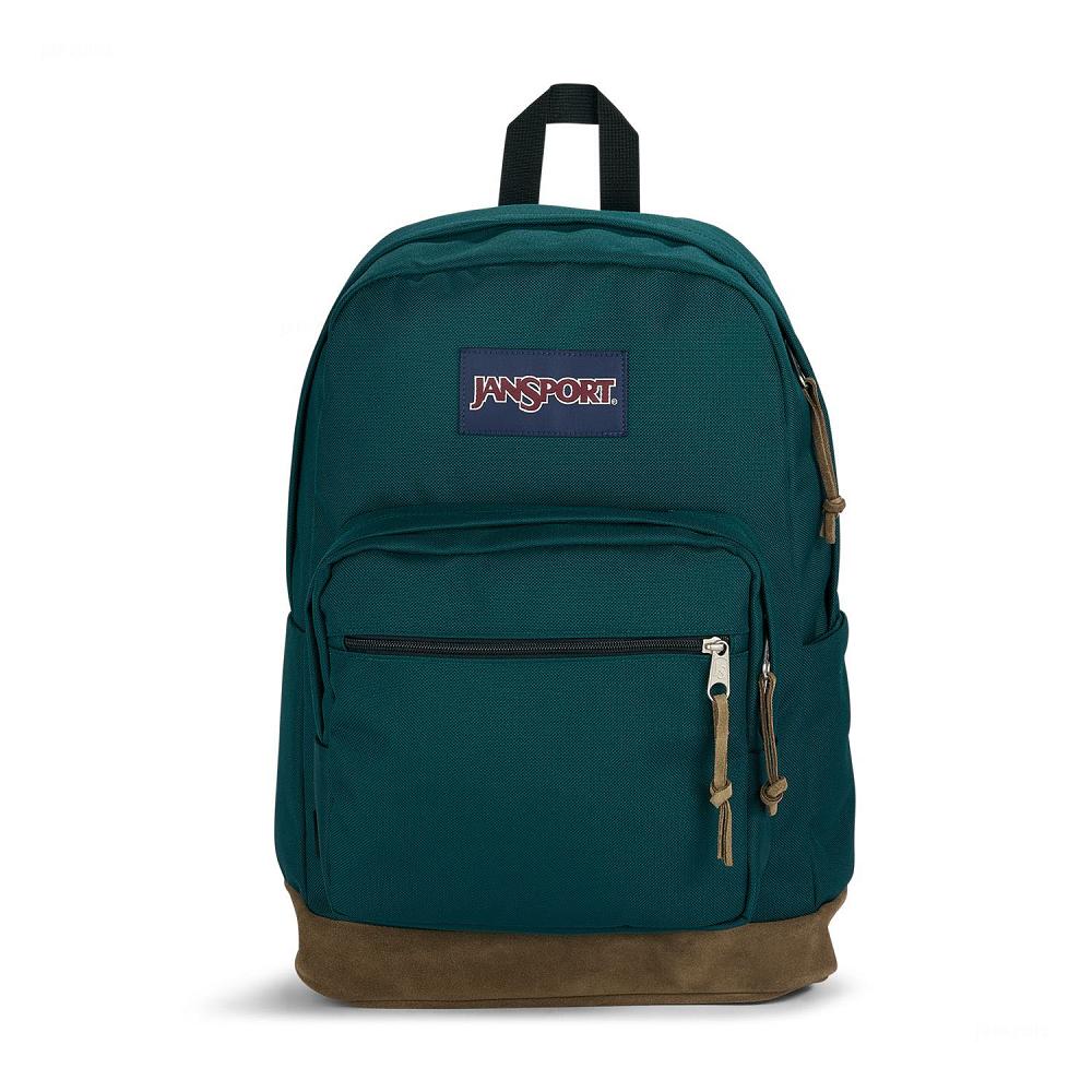 JanSport Right Pack Laptop Rugzak Diepgroen | NL_JS323