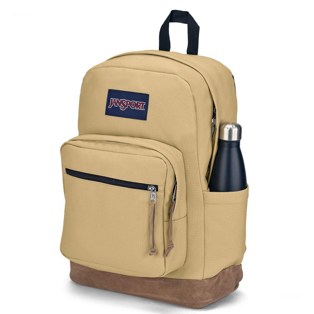 JanSport Right Pack Laptop Rugzak Geel | NL_JS109