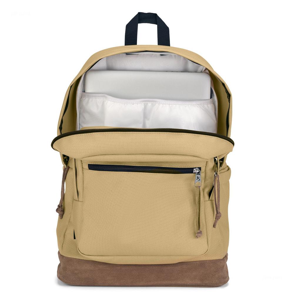 JanSport Right Pack Laptop Rugzak Geel | NL_JS109