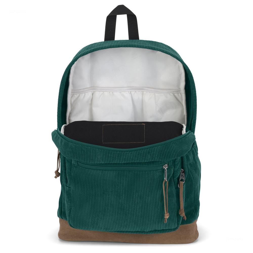 JanSport Right Pack Laptop Rugzak Olijfgroen | NL_JS156