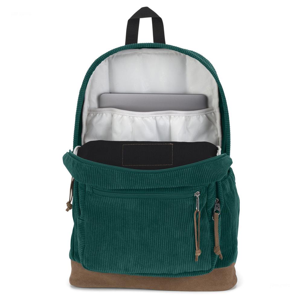 JanSport Right Pack Laptop Rugzak Olijfgroen | NL_JS156