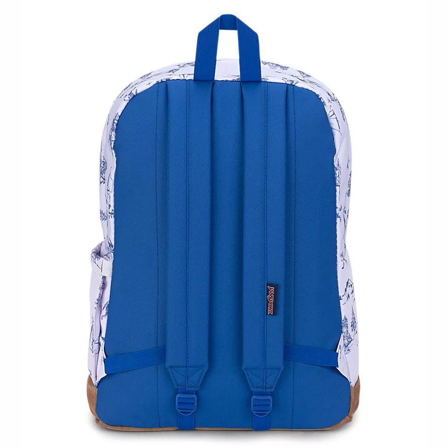 JanSport Right Pack Laptop Rugzak Wit Blauw | NL_JS040