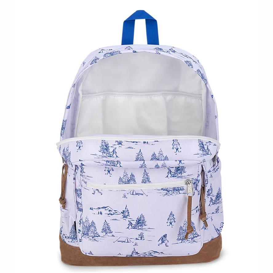 JanSport Right Pack Laptop Rugzak Wit Blauw | NL_JS040