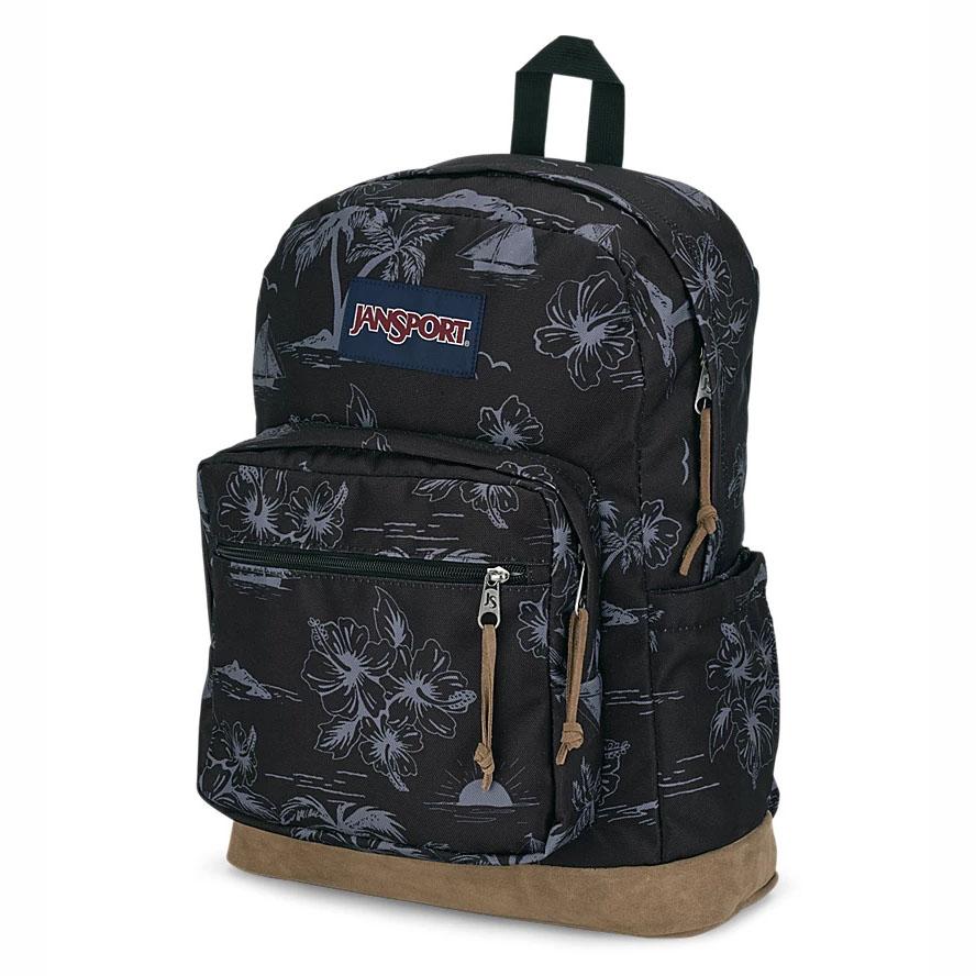 JanSport Right Pack Laptop Rugzak Zwart | NL_JS05B