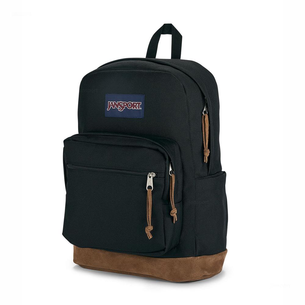 JanSport Right Pack Laptop Rugzak Zwart | NL_JS283