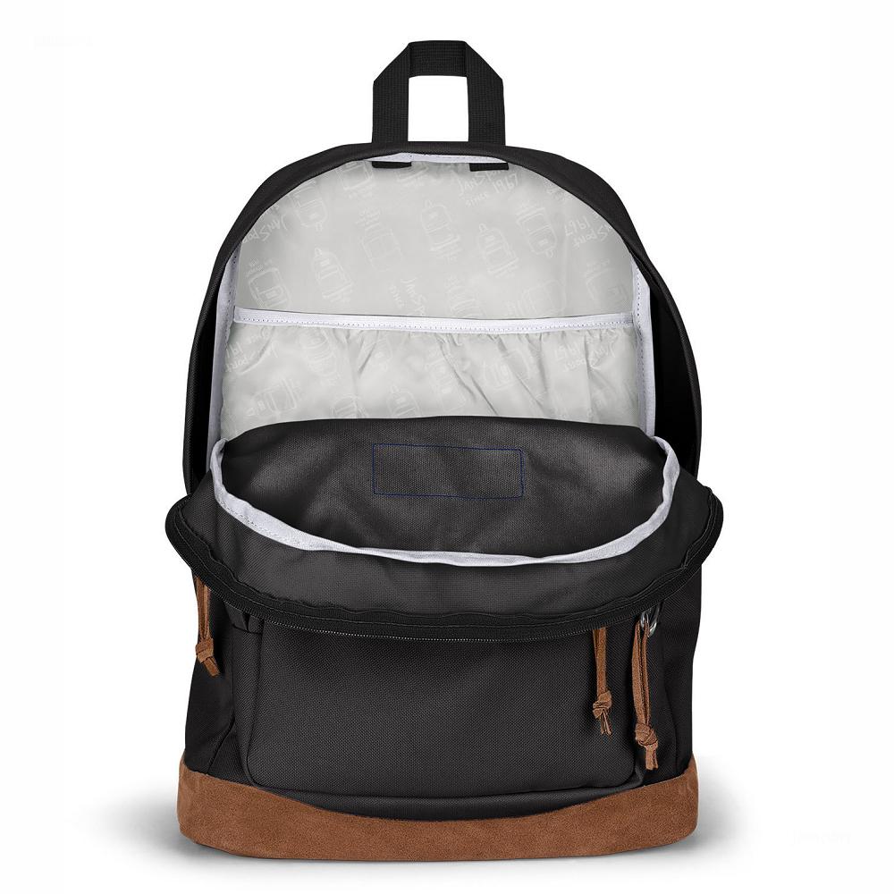 JanSport Right Pack Laptop Rugzak Zwart | NL_JS283