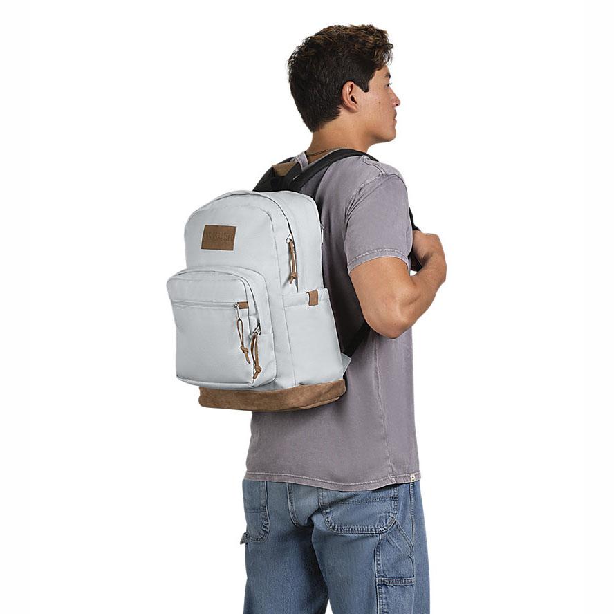 JanSport Right Pack Premium Schooltas Grijs | NL_JS198