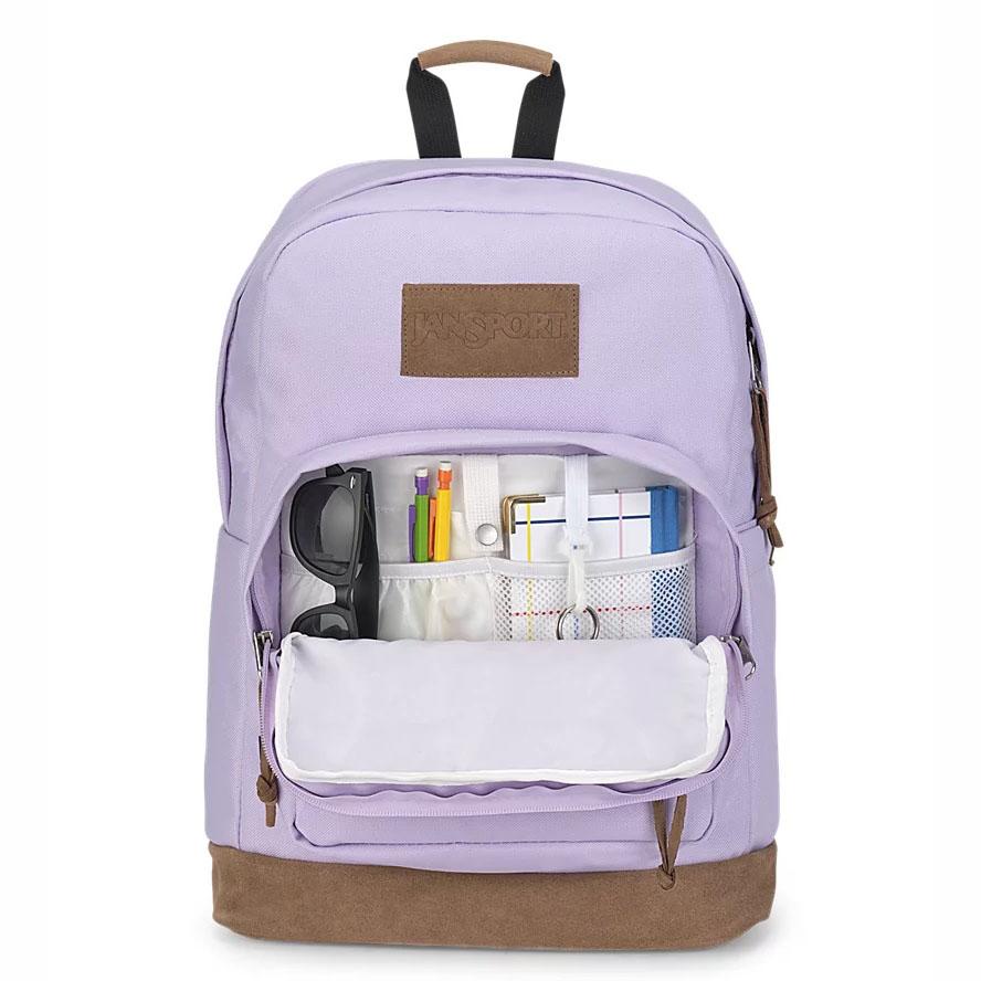 JanSport Right Pack Premium Schooltas Paars | NL_JS08B