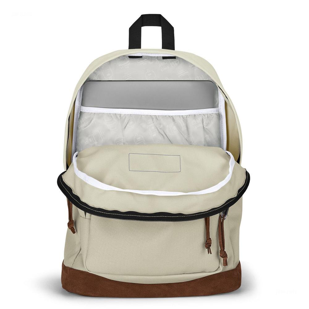 JanSport Right Pack Schooltas Beige | NL_JS169