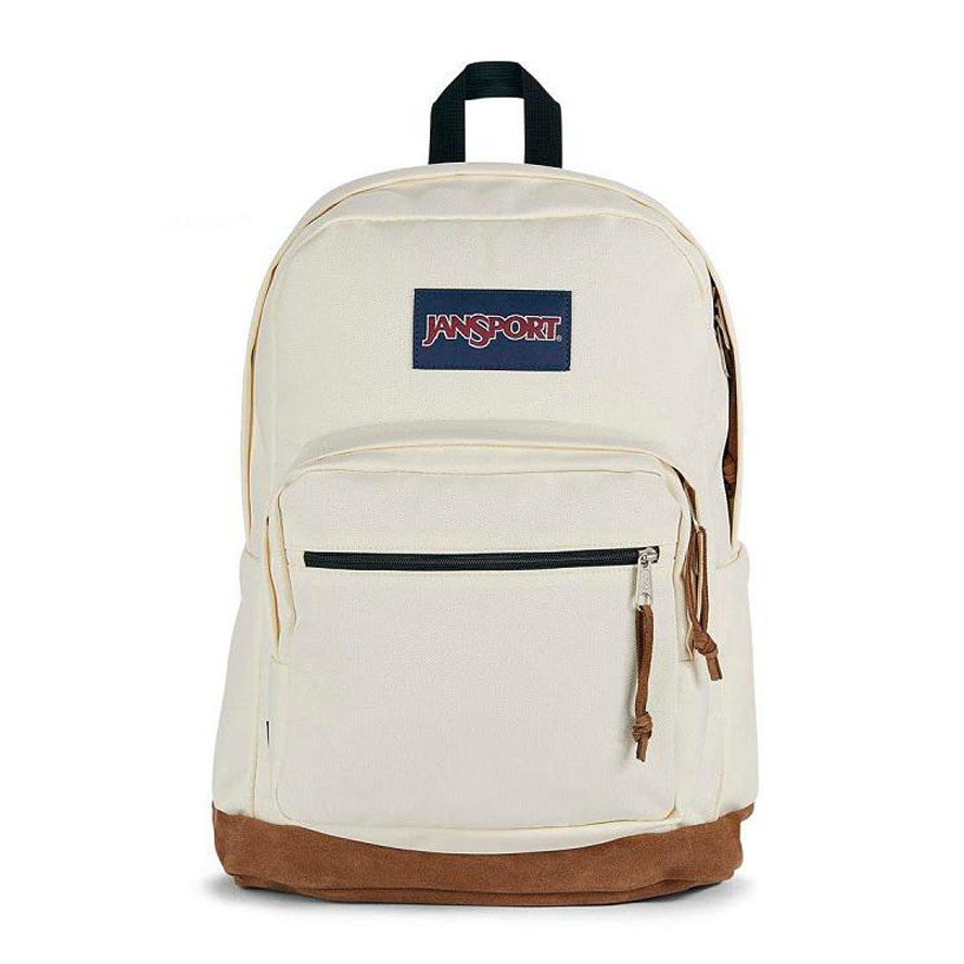 JanSport Right Pack Schooltas Beige | NL_JS169