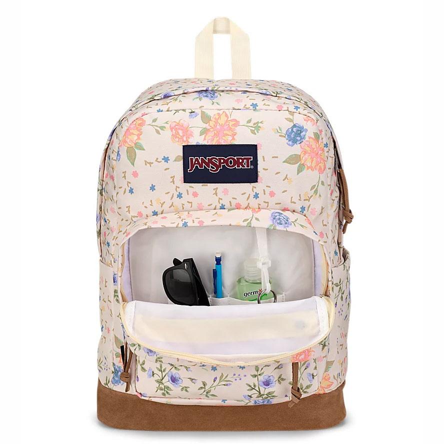 JanSport Right Pack Schooltas Beige | NL_JS563